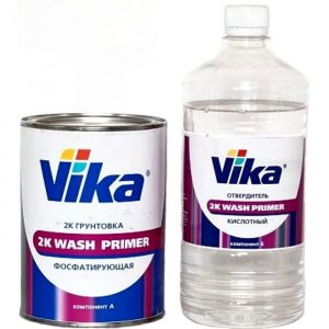 Грунт Вика 2К фосфатирующий Wash Primer (ВЛ-0,2/0,8)(12)