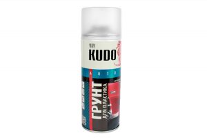 Грунт-эмаль Kudo(Кудо) для пластика черная