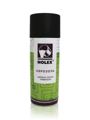 Краска-спрей HOLEX(Холекс) ч/м,400мл