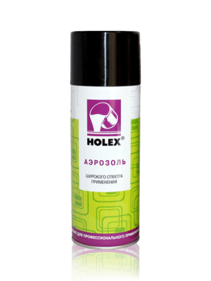 Краска-спрей HOLEX(Холекс) черная,400мл
