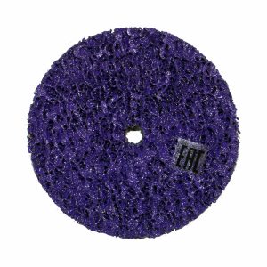 Круг 100 мм фиолетовый  для снятия ржавчины